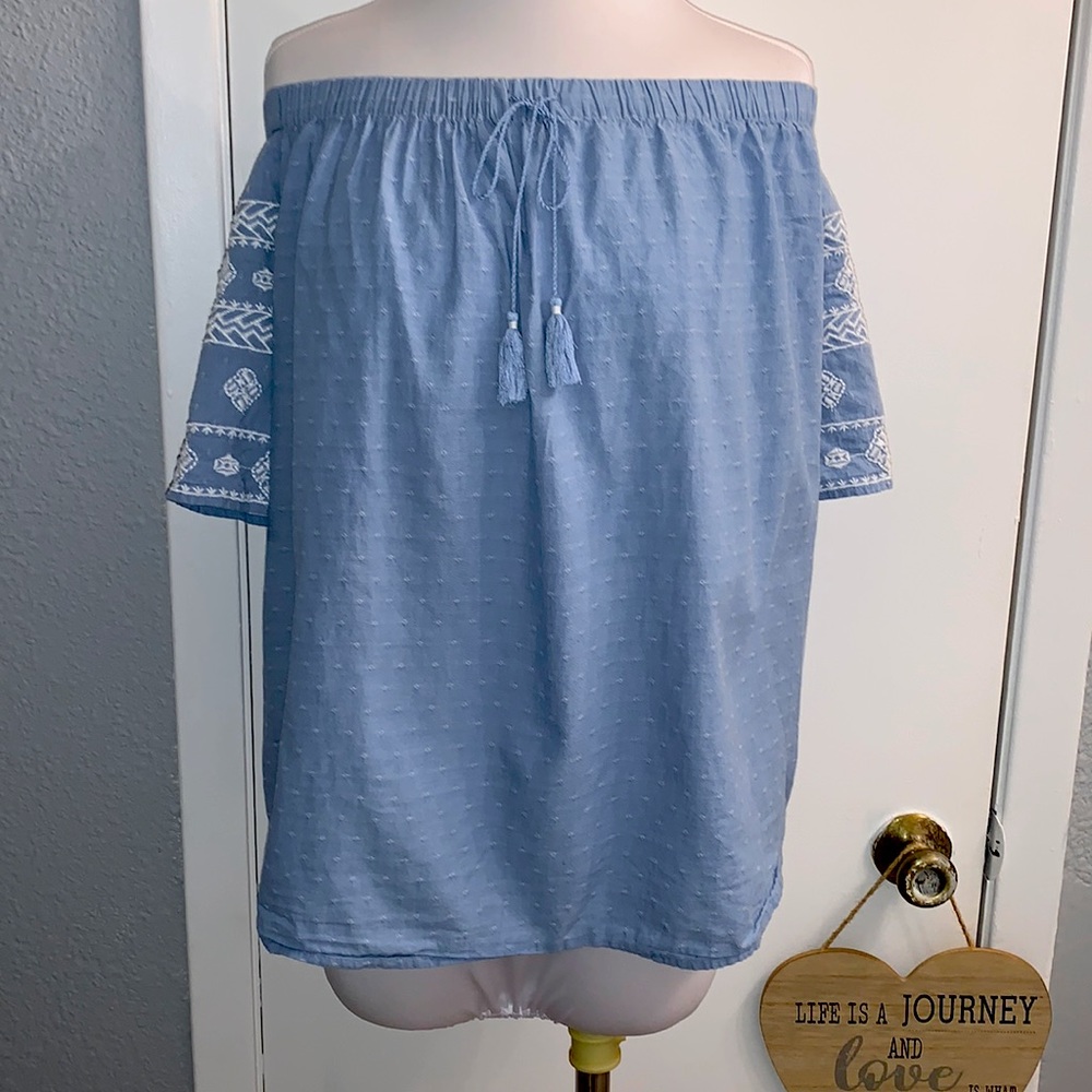 Old Navy - Off the Shoulder Blouse